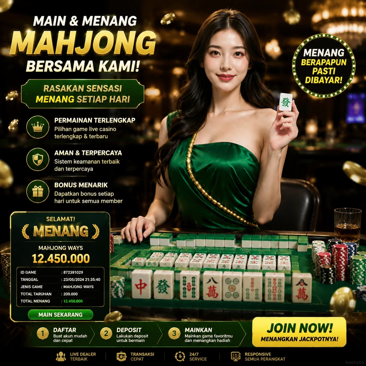 Cara Mendaftar dan Instalasi di bostoto